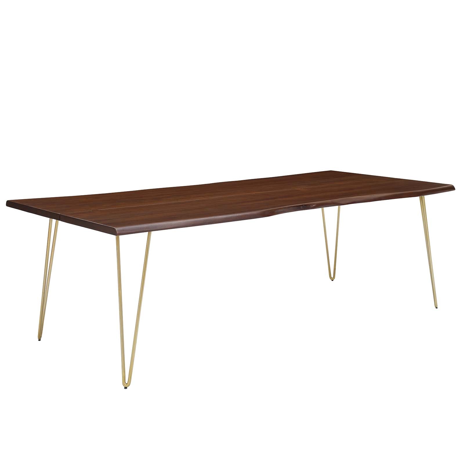 Ardor 96" Live Edge Acacia Wood Dining Table By Modway - EEI-6072 | Dining Tables - 2