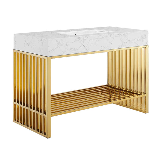 Gridiron Bathroom Vanity By Modway - EEI-6109 | Bathroom Accessories