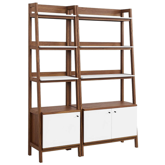Bixby Wood Bookshelves - Set of 2 By Modway - EEI-6113 | Bookcases - 3