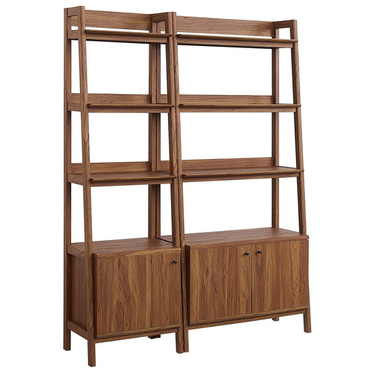 Bixby Wood Bookshelves - Set of 2 By Modway - EEI-6113 | Bookcases - 2