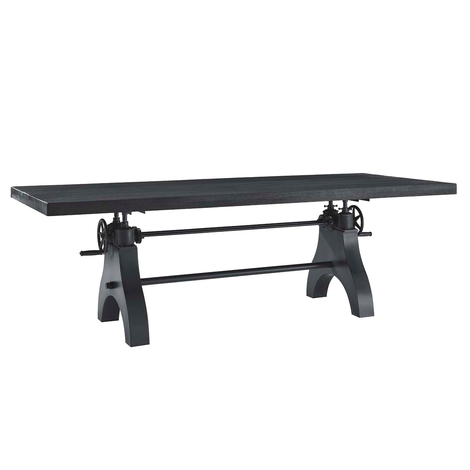 Genuine 96" Crank Adjustable Height Dining and Conference Table By Modway - EEI-6149 | Dining Tables | Modway