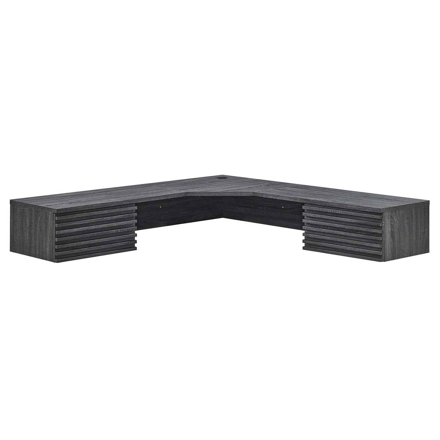 Render Wall Mount Corner Office Desk By Modway - EEI-6181 | Desks | Modishstore