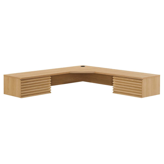 Render Wall Mount Corner Office Desk By Modway - EEI-6181 | Desks | Modishstore - 2