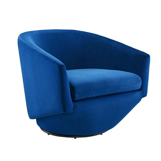 Series Performance Velvet Fabric Swivel Chair By Modway - EEI-6224 | Armchairs | Modishstore - 2