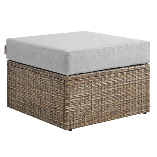 Convene Outdoor Patio Outdoor Patio Ottoman By Modway - EEI-6241 | Outdoor Ottomans