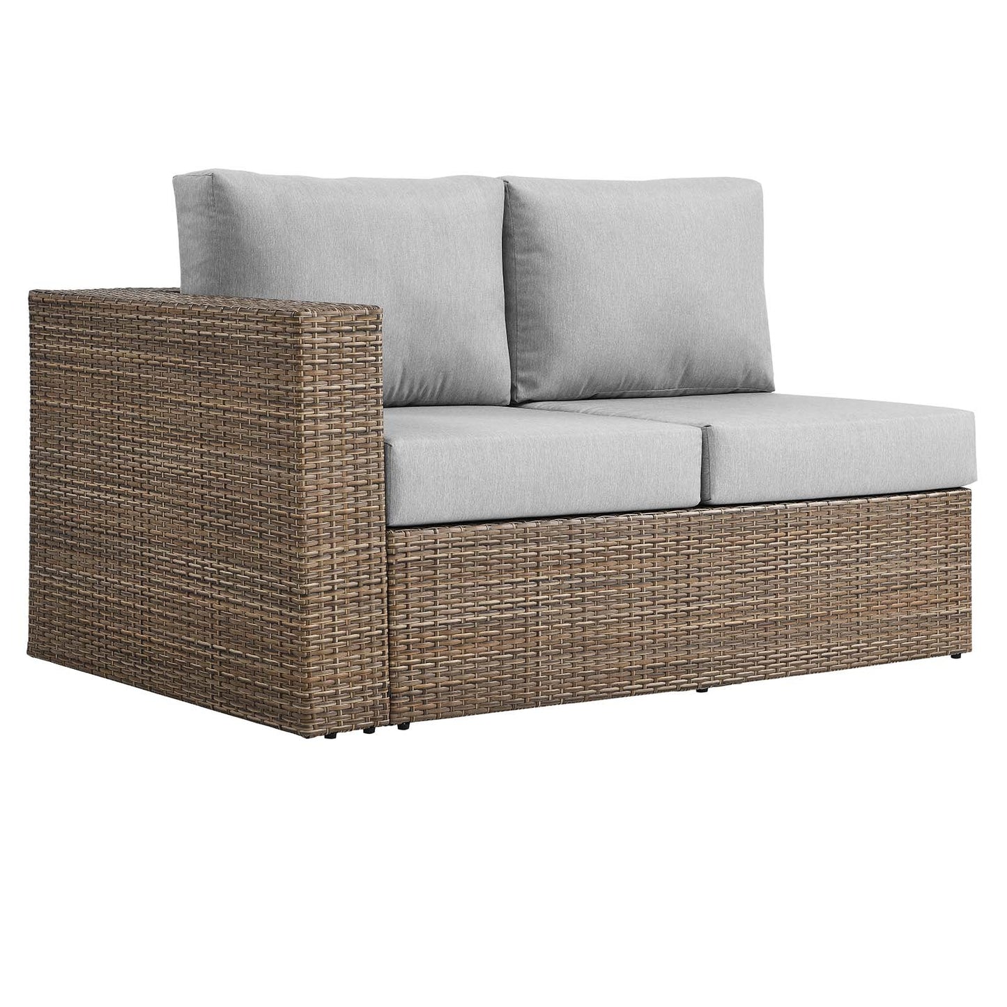 Convene Outdoor Patio Outdoor Patio Left-Arm Loveseat By Modway - EEI-6243 | Outdoor Sofas, Loveseats & Sectionals