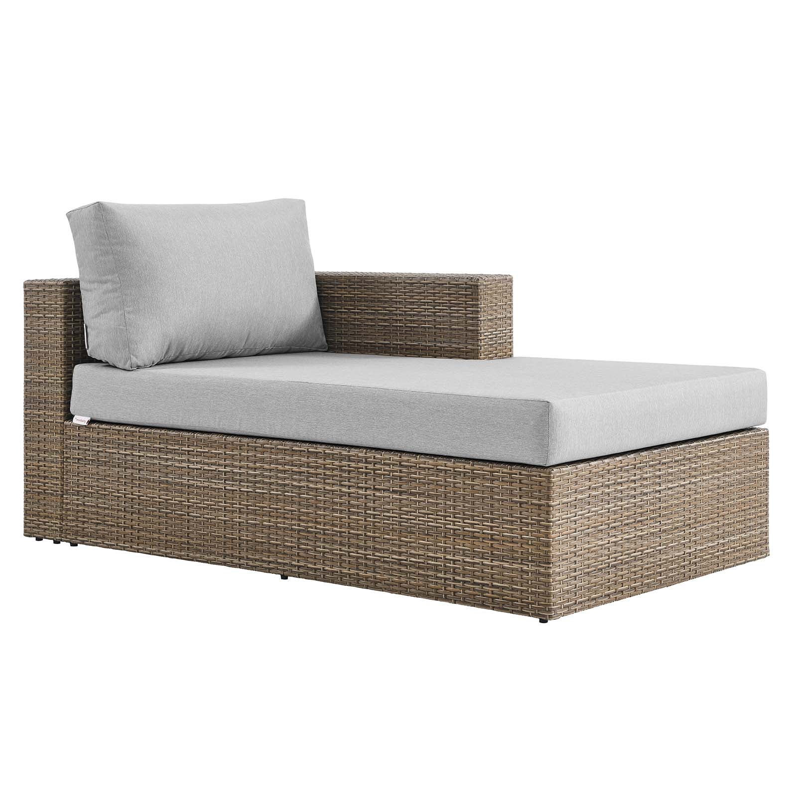 Convene Outdoor Patio Outdoor Patio Right-Arm Chaise By Modway - EEI-6244 | Outdoor Chaise Lounges