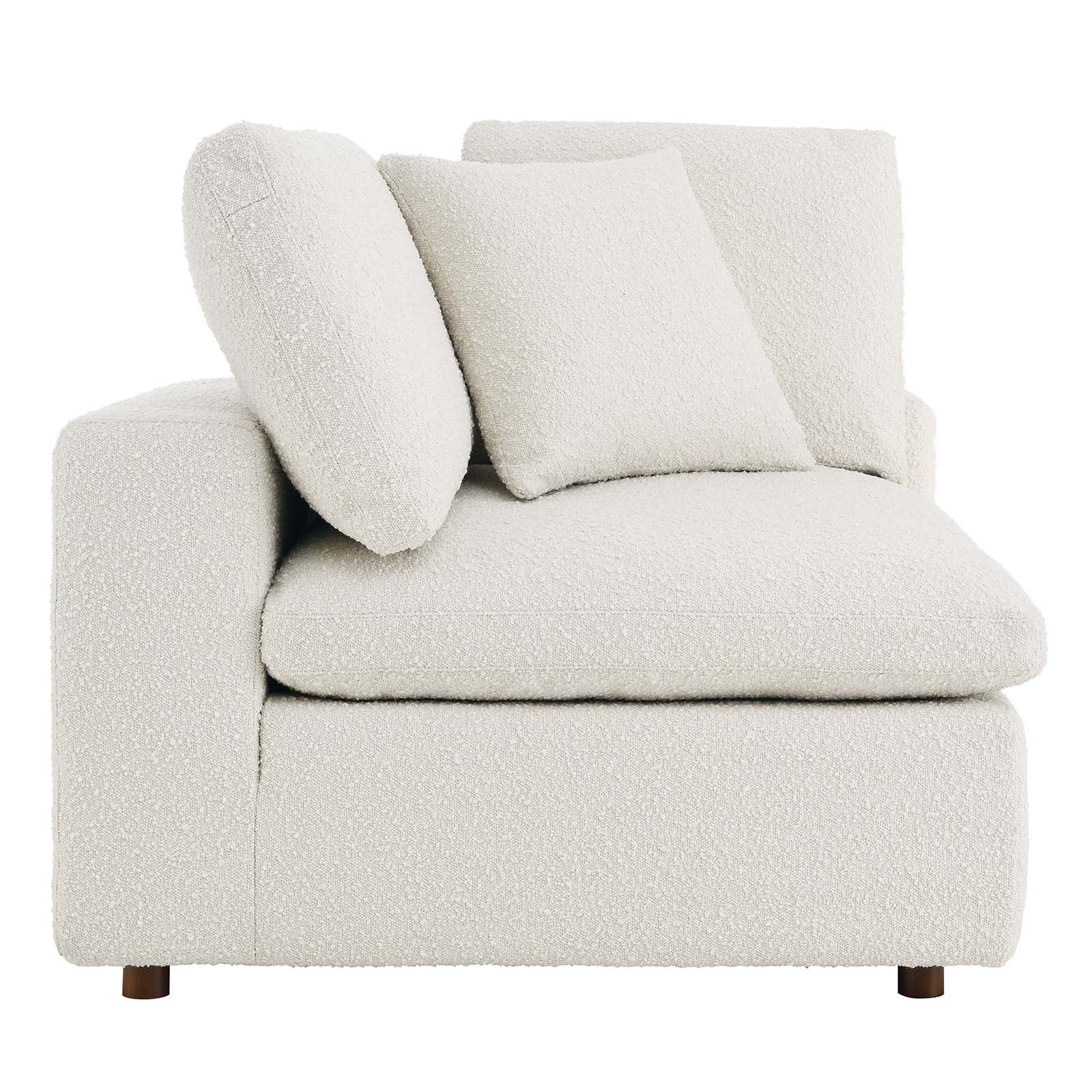 Commix Down Filled Overstuffed Boucle Fabric Corner Chair By Modway - EEI-6259 | Lounge Chairs - 2