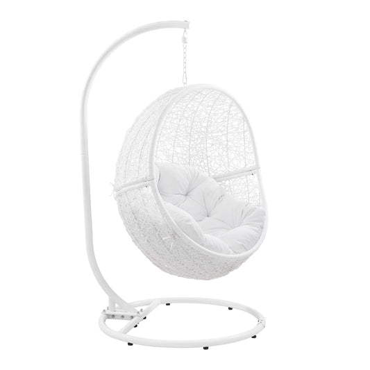 Encase Outdoor Patio Rattan Swing Chair By Modway - EEI-6262 | Outdoor Chaise Lounges - 8