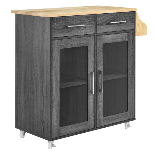 Cuisine Kitchen Cart By Modway - EEI-6276 | Kitchen Carts