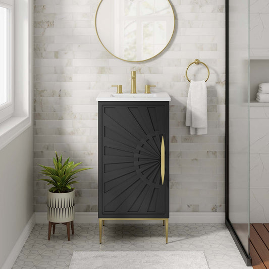 Awaken 18" Bathroom Vanity By Modway - EEI-6285 | Bathroom Accessories