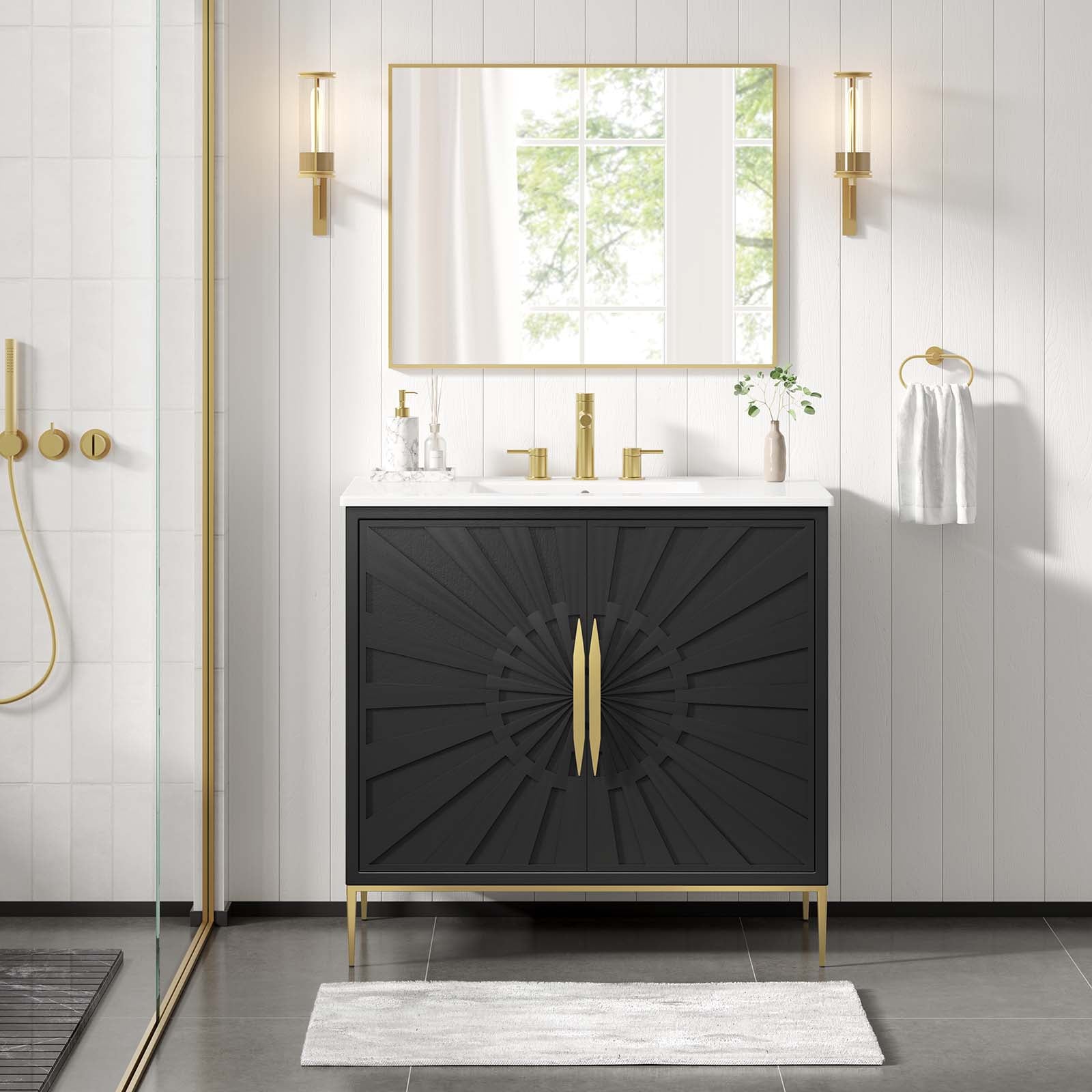 Awaken 36" Bathroom Vanity By Modway - EEI-6297 | Bathroom Accessories