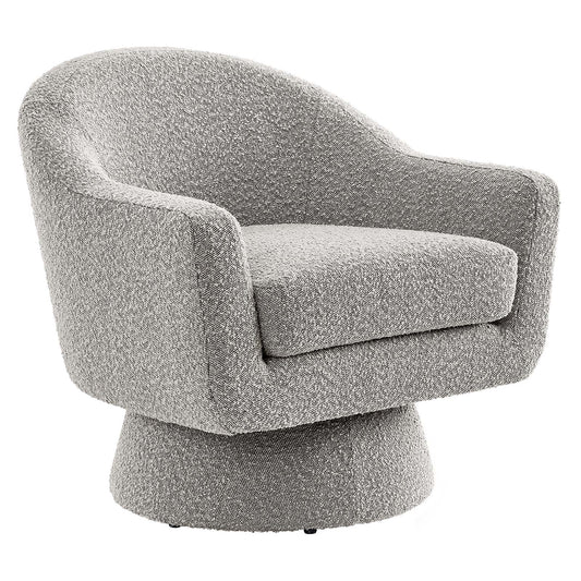 Astral Boucle Fabric Boucle Fabric Swivel Chair By Modway - EEI-6359 | Armchairs - 2