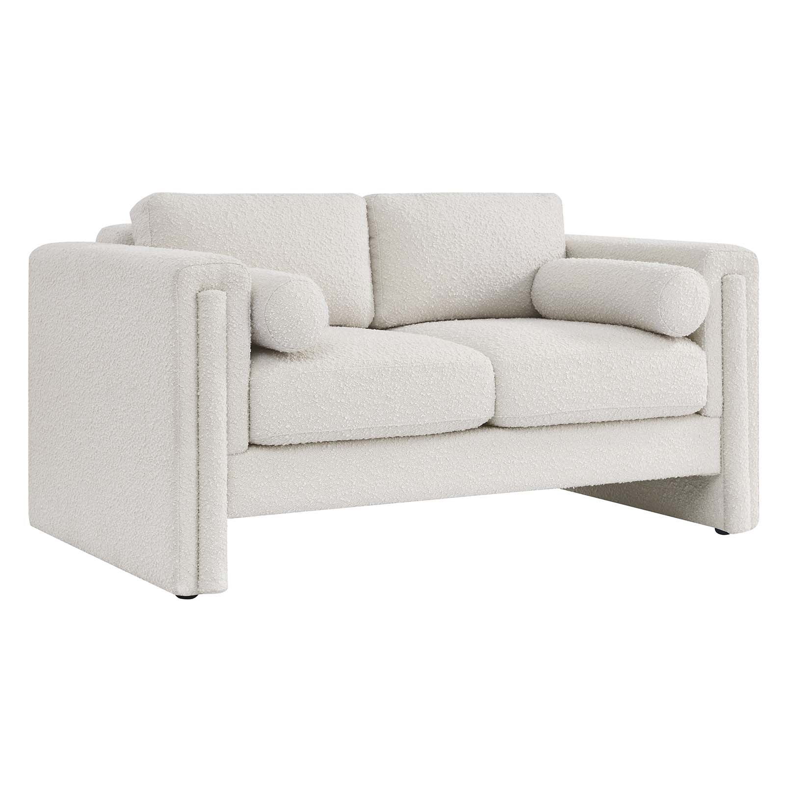 Visible Boucle Fabric Loveseat By Modway - EEI-6376 | Loveseats | Modishstore - 2