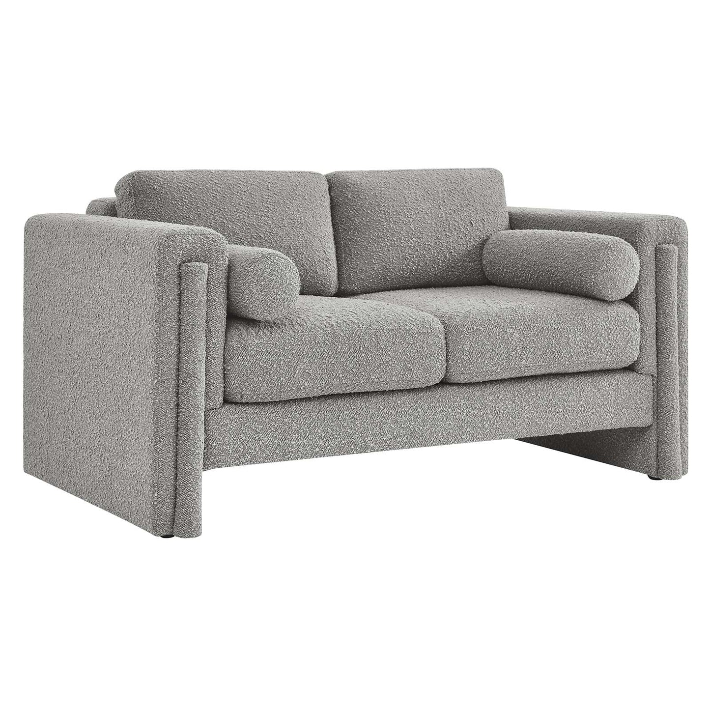 Visible Boucle Fabric Loveseat By Modway - EEI-6376 | Loveseats | Modishstore - 3