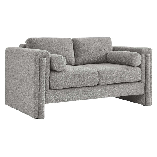 Visible Boucle Fabric Loveseat By Modway - EEI-6376 | Loveseats | Modishstore - 3
