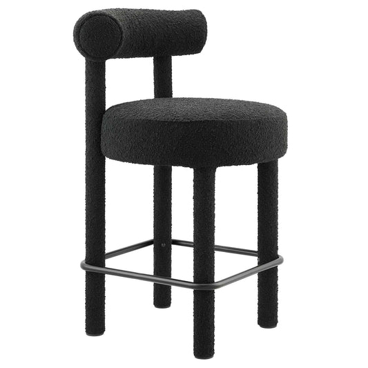 Toulouse Boucle Fabric Counter Stool By Modway - EEI-6383 | Counter Stools | Modishstore