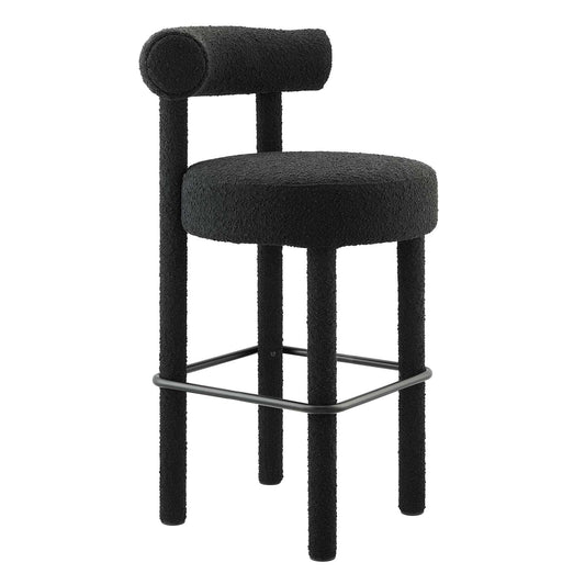 Toulouse Boucle Fabric Bar Stool By Modway - EEI-6385 | Bar Stools | Modishstore