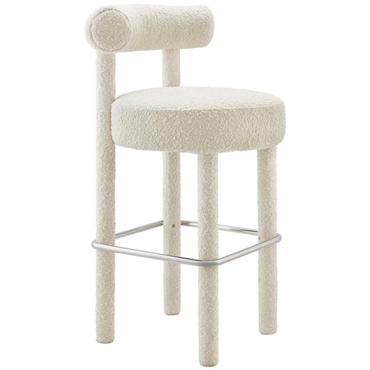Toulouse Boucle Fabric Bar Stool By Modway - EEI-6385 | Bar Stools | Modishstore - 2