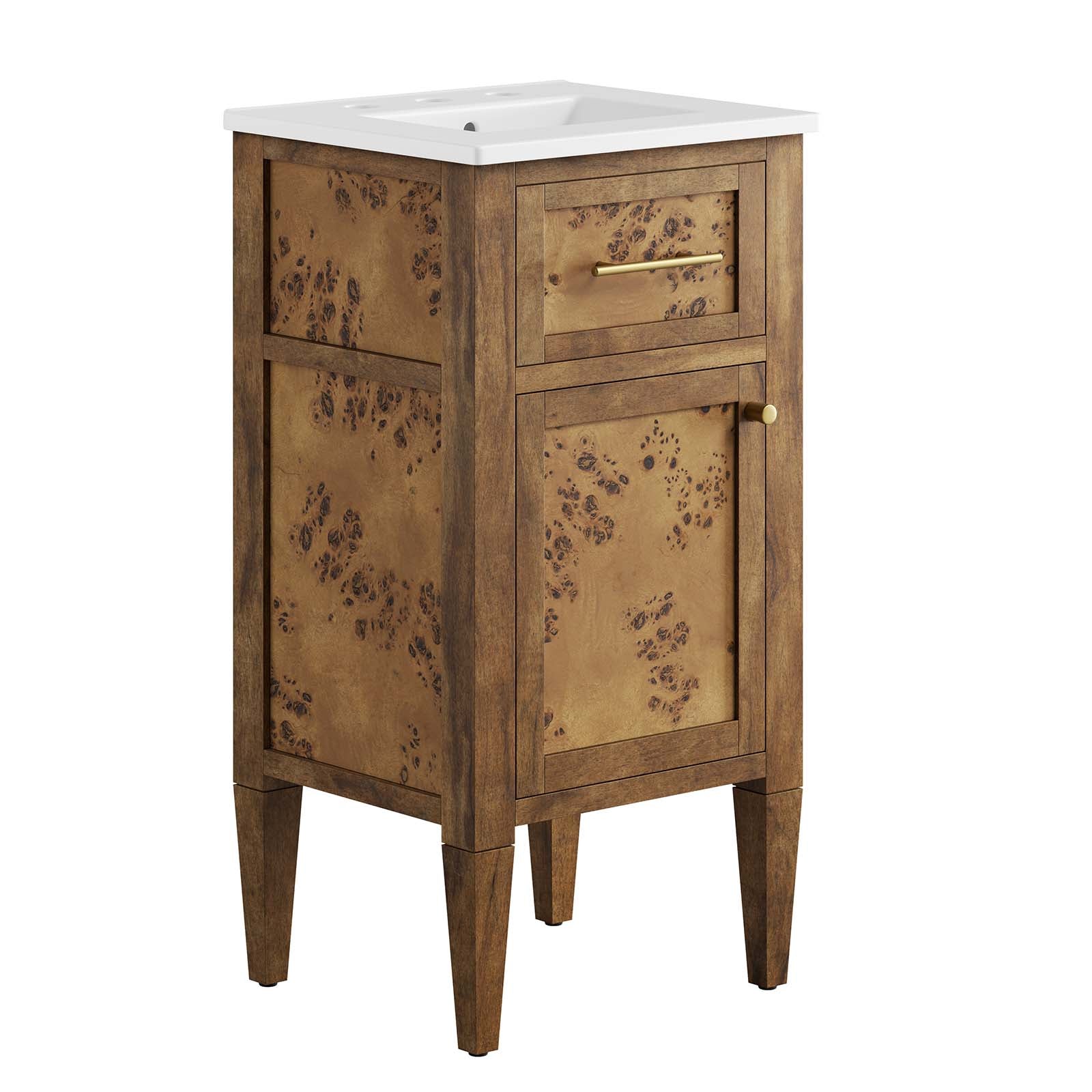 Elysian 18" Wood Bathroom Vanity By Modway - EEI-6436 | Bathroom Accessories | Modway