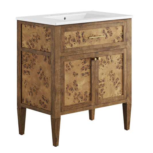 Elysian 30" Wood Bathroom Vanity By Modway - EEI-6444 | Bathroom Accessories | Modway