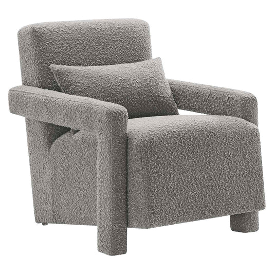 Mirage Boucle Upholstered Armchair By Modway - EEI-6475 | Armchairs - 3