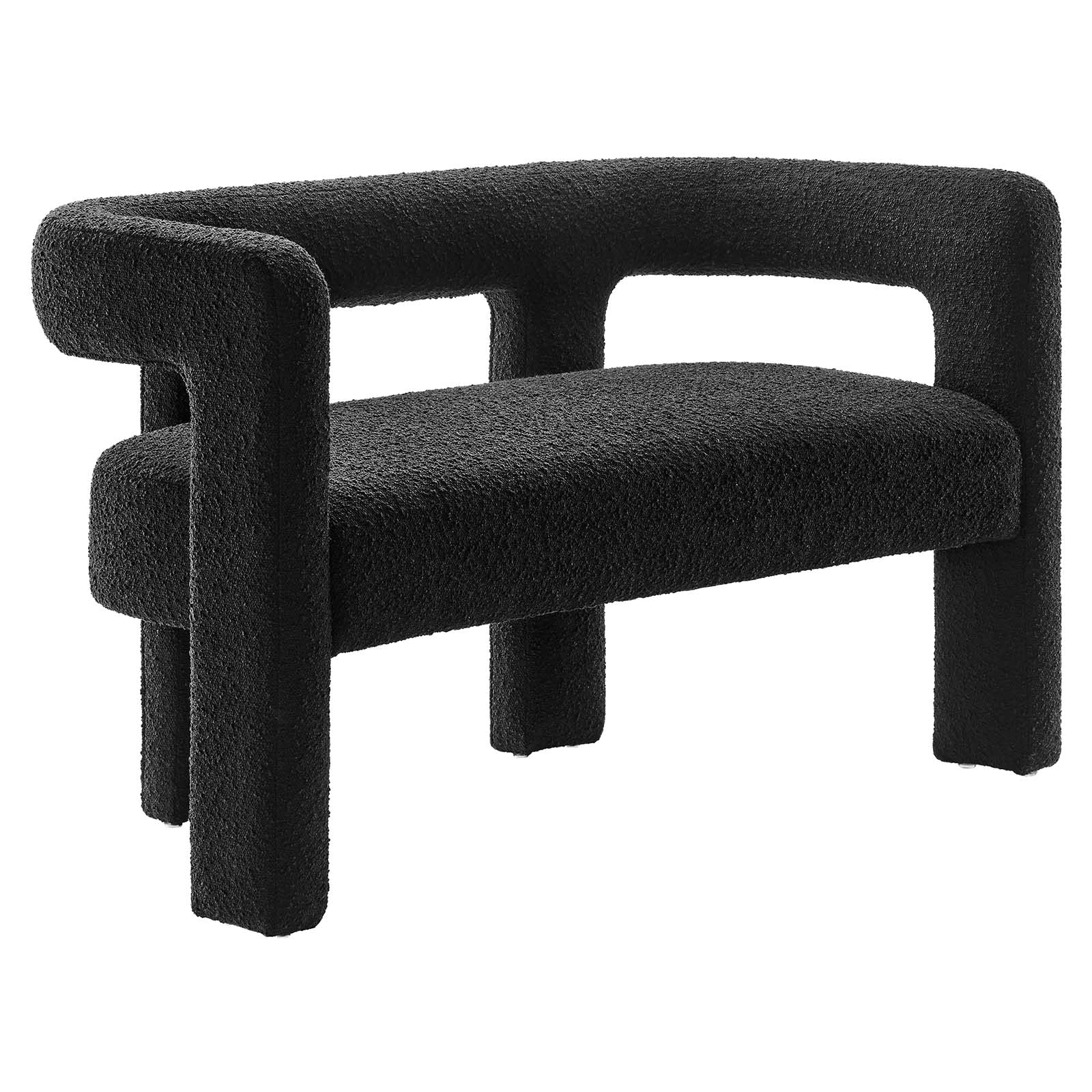 Kayla Boucle Upholstered Loveseat By Modway - EEI-6477 | Loveseats