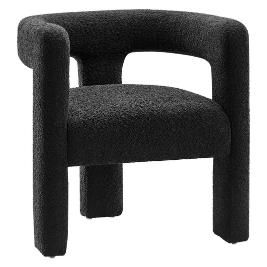 Kayla Boucle Upholstered Armchair By Modway - EEI-6479 | Armchairs
