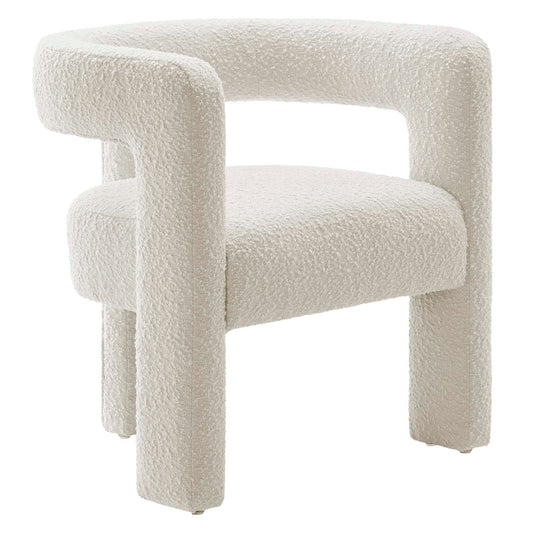 Kayla Boucle Upholstered Armchair By Modway - EEI-6479 | Armchairs - 2