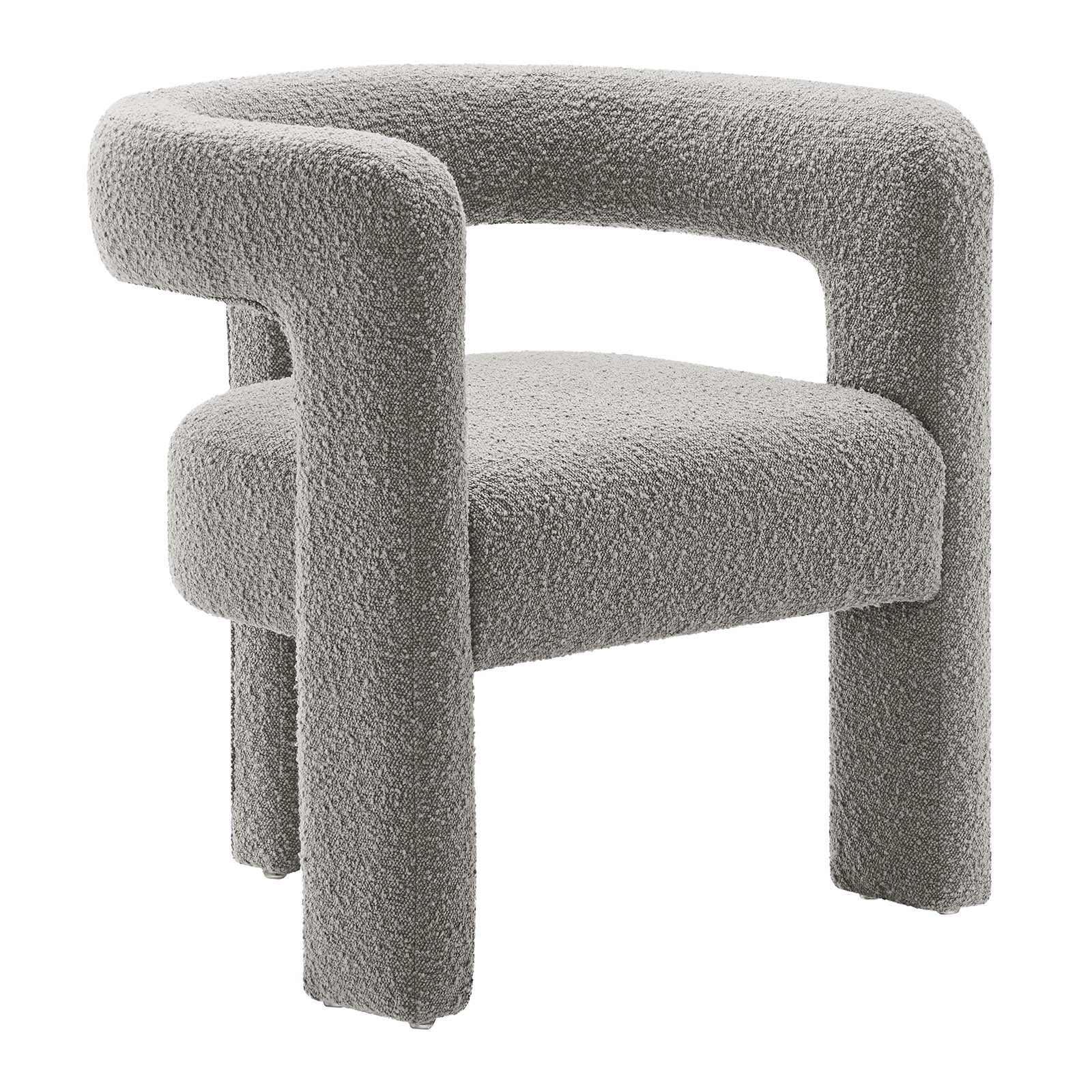 Kayla Boucle Upholstered Armchair By Modway - EEI-6479 | Armchairs - 3