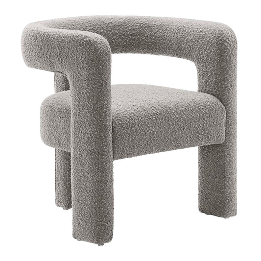Kayla Boucle Upholstered Armchair By Modway - EEI-6479 | Armchairs - 3