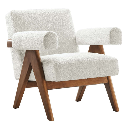 Lyra Boucle Fabric Armchair By Modway - EEI-6502 | Armchairs | Modway - 2