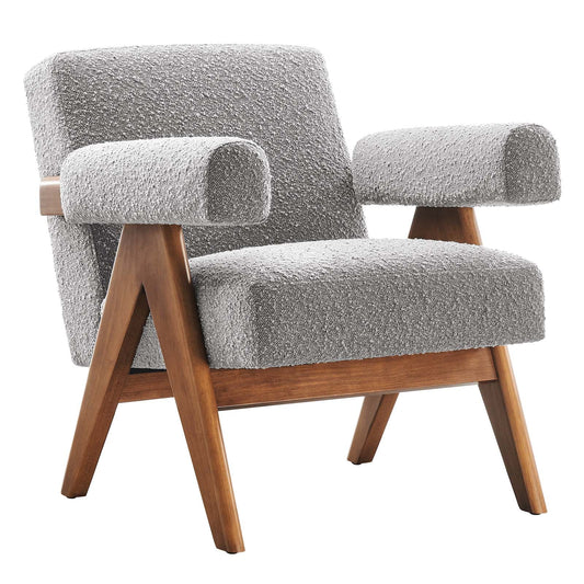 Lyra Boucle Fabric Armchair By Modway - EEI-6502 | Armchairs | Modway - 3