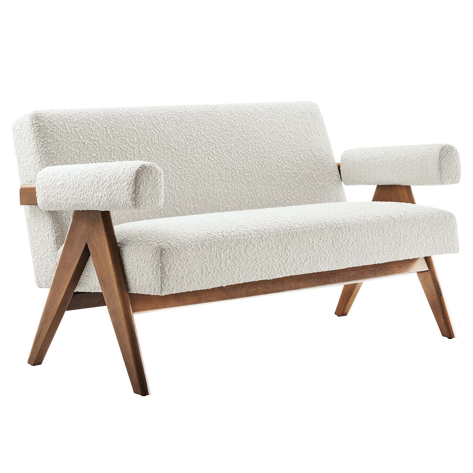 Lyra Boucle Fabric Loveseat By Modway - EEI-6504 | Loveseats | Modway - 2