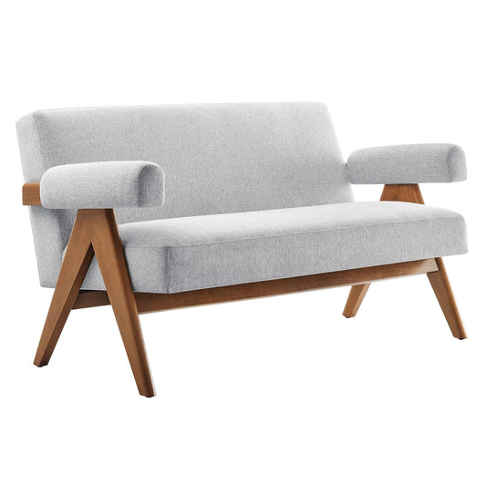 Lyra Fabric Loveseat By Modway - EEI-6505 | Loveseats | Modway - 4