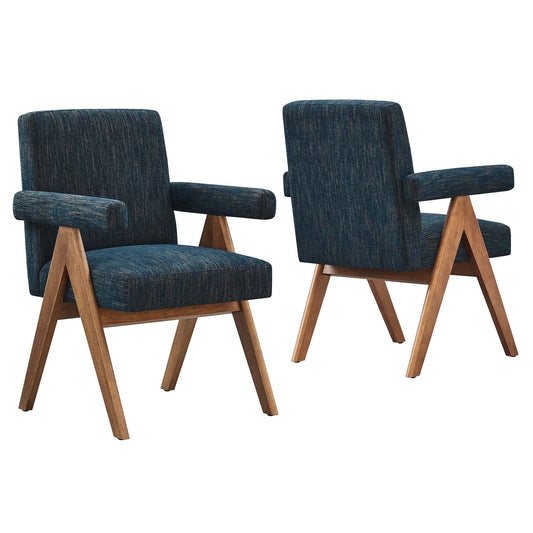 Lyra Fabric Dining Room Chair - Set of 2 By Modway - EEI-6507 | Dining Chairs | Modway - 2
