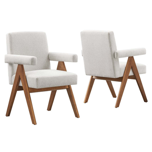 Lyra Fabric Dining Room Chair - Set of 2 By Modway - EEI-6507 | Dining Chairs | Modway - 3