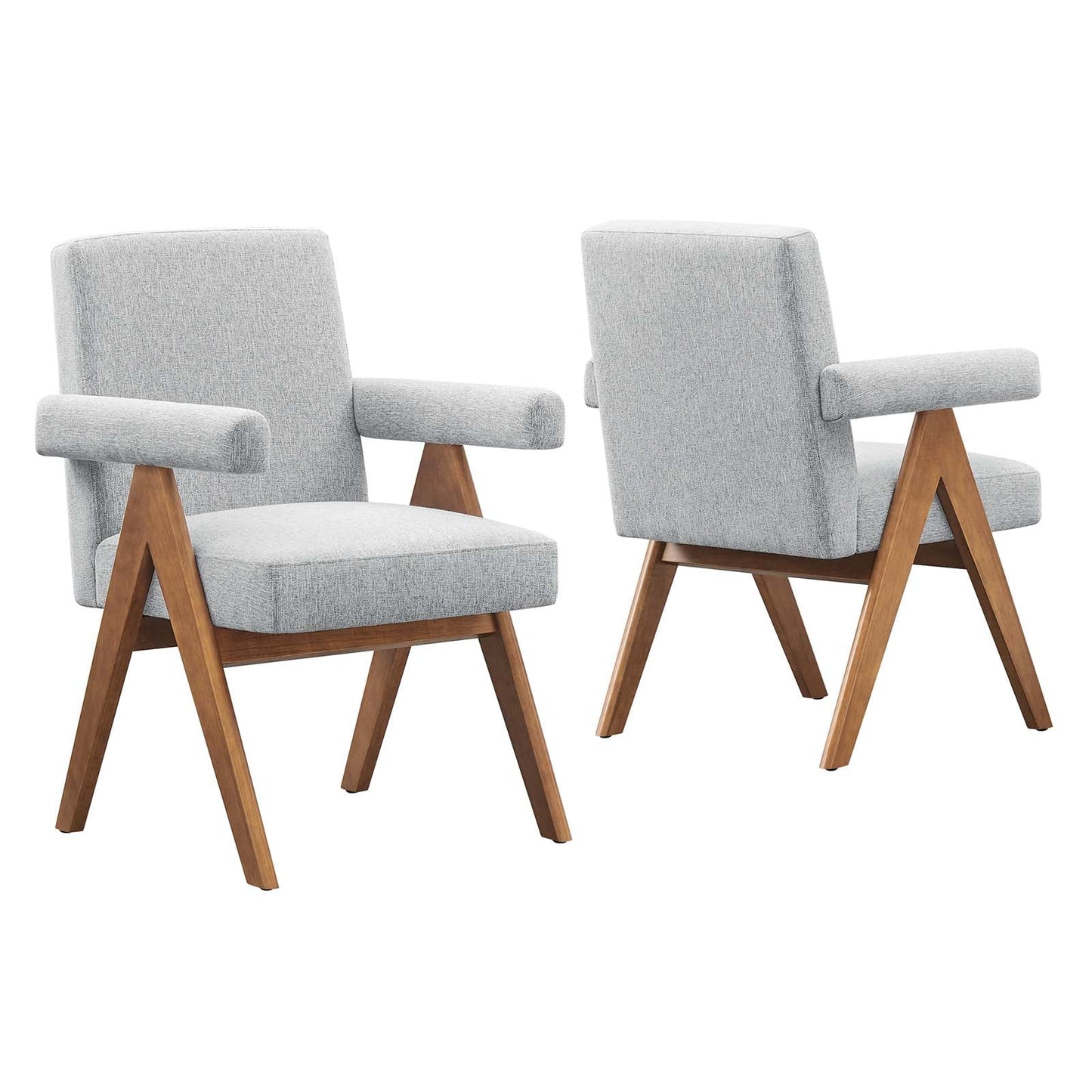 Lyra Fabric Dining Room Chair - Set of 2 By Modway - EEI-6507 | Dining Chairs | Modway - 4