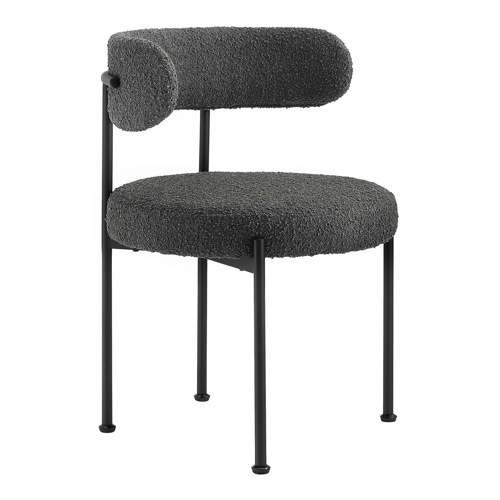 Albie Boucle Fabric Dining Chairs - Set of 2 By Modway - EEI-6516 | Dining Chairs | Modway
