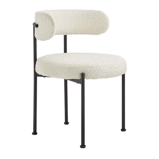 Albie Boucle Fabric Dining Chairs - Set of 2 By Modway - EEI-6516 | Dining Chairs | Modway - 2
