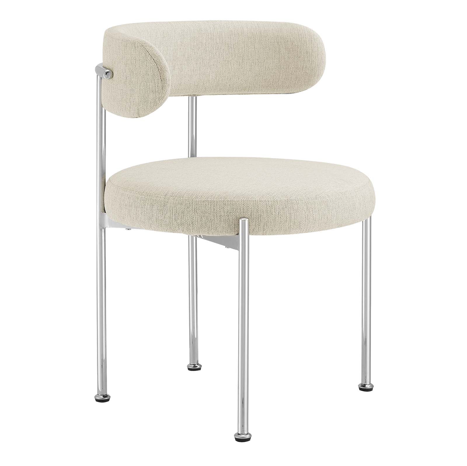 Albie Fabric Dining Chairs - Set of 2 By Modway - EEI-6517 | Dining Chairs | Modway