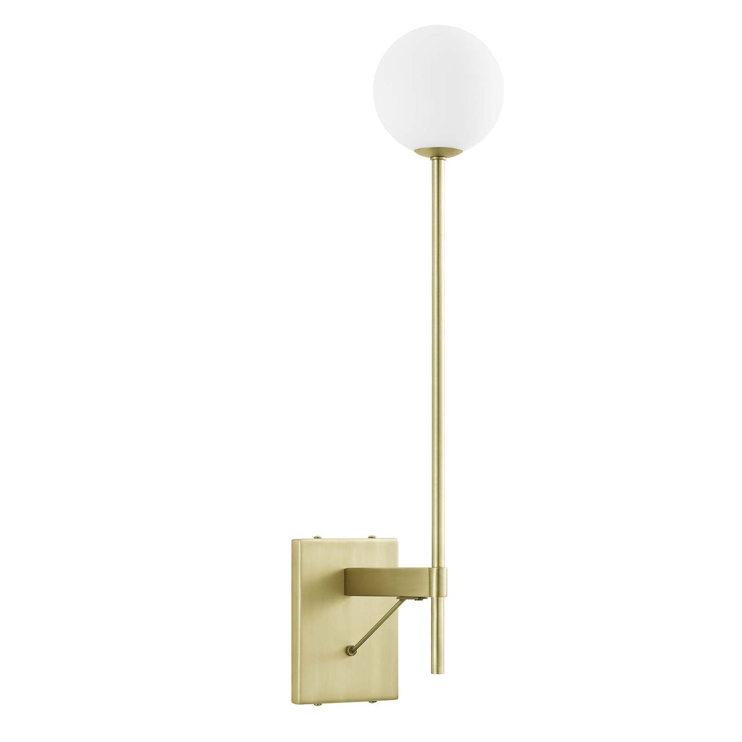 Riva White Globe Wall Sconce By Modway - EEI-6533 | Sconces | Modishstore - 2