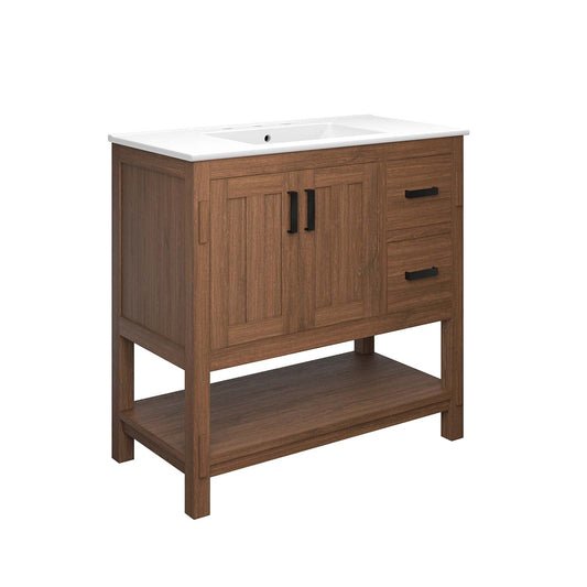 Ashlyn 36” Wood Bathroom Vanity By Modway - EEI-6535 | Bathroom Accessories | Modway - 2