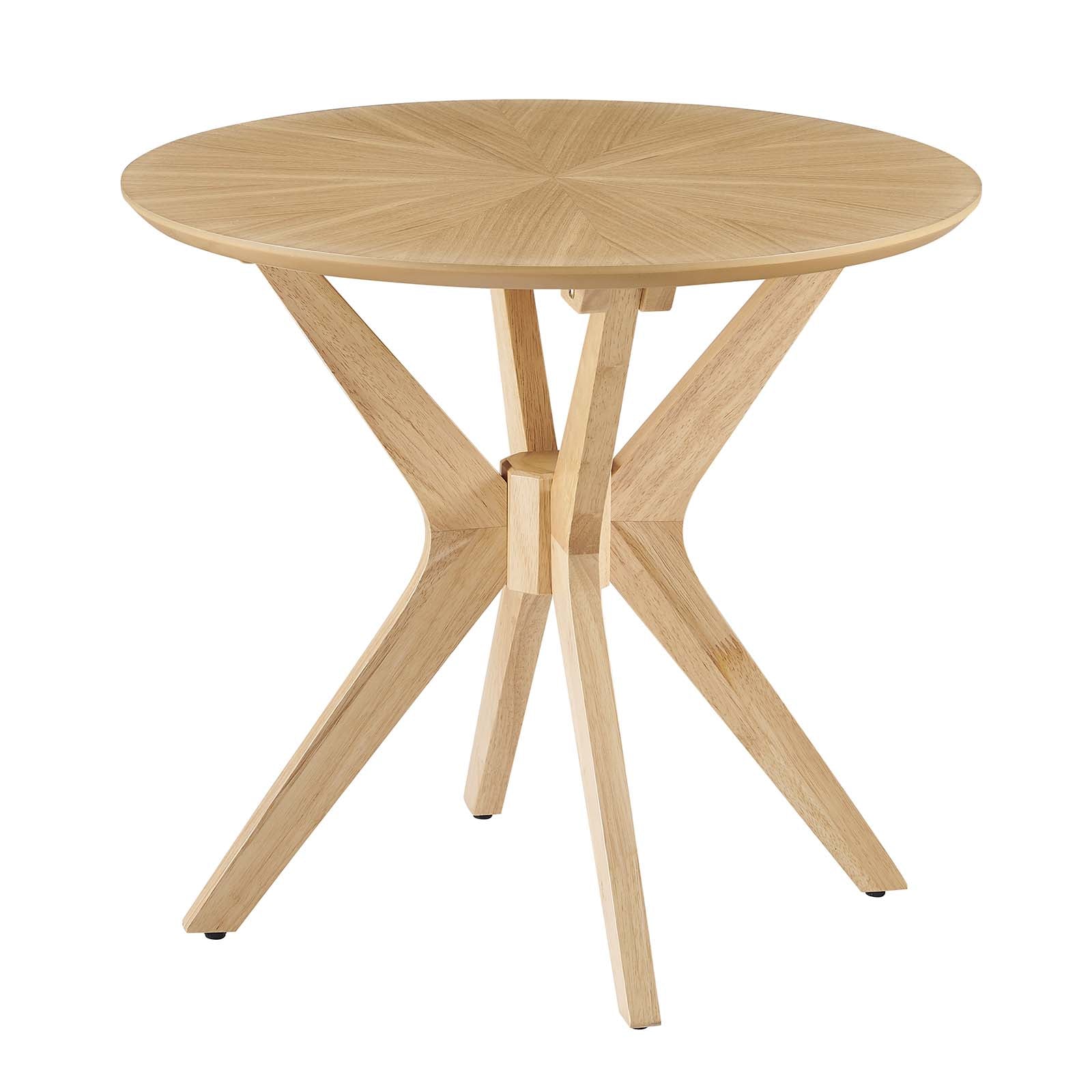 Crossroads 24” Round Wood Side Table By Modway - EEI-6558 | Side Tables | Modway