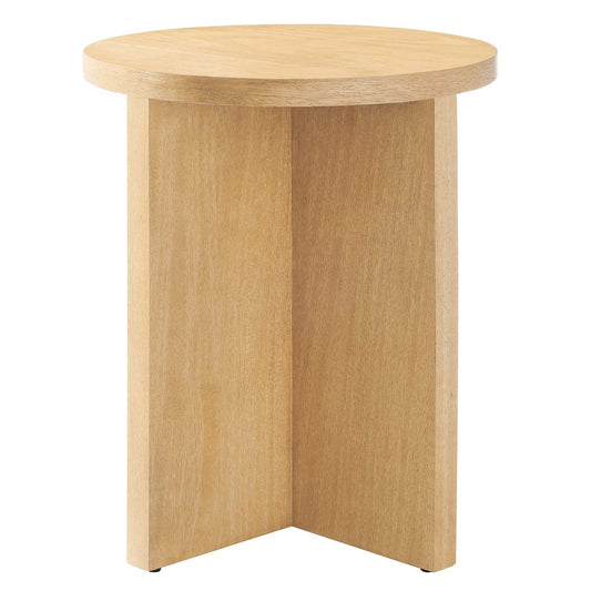 Silas Round Wood Side Table By Modway - EEI-6579 | Side Tables | Modishstore - 2