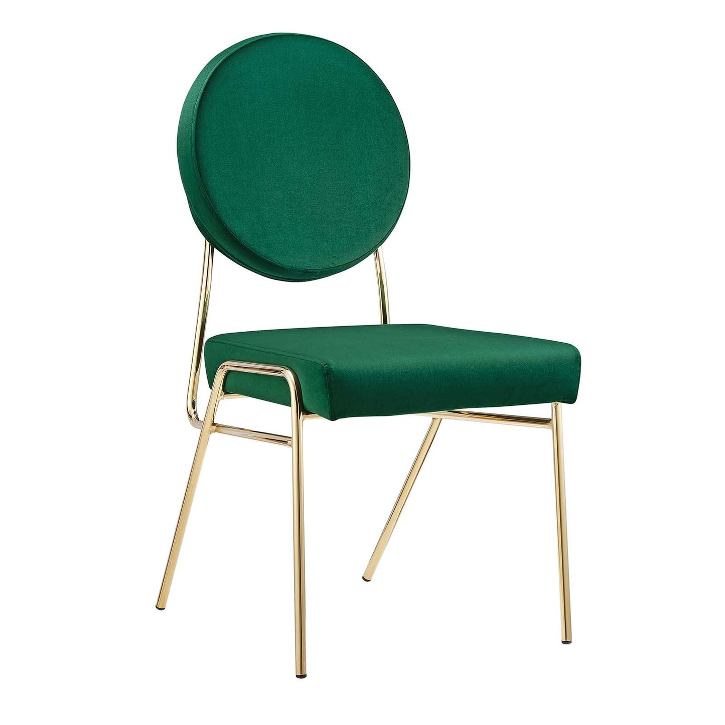 Craft Performance Velvet Dining Side Chairs - Set of 2 By Modway - EEI-6581 | Dining Chairs - 2