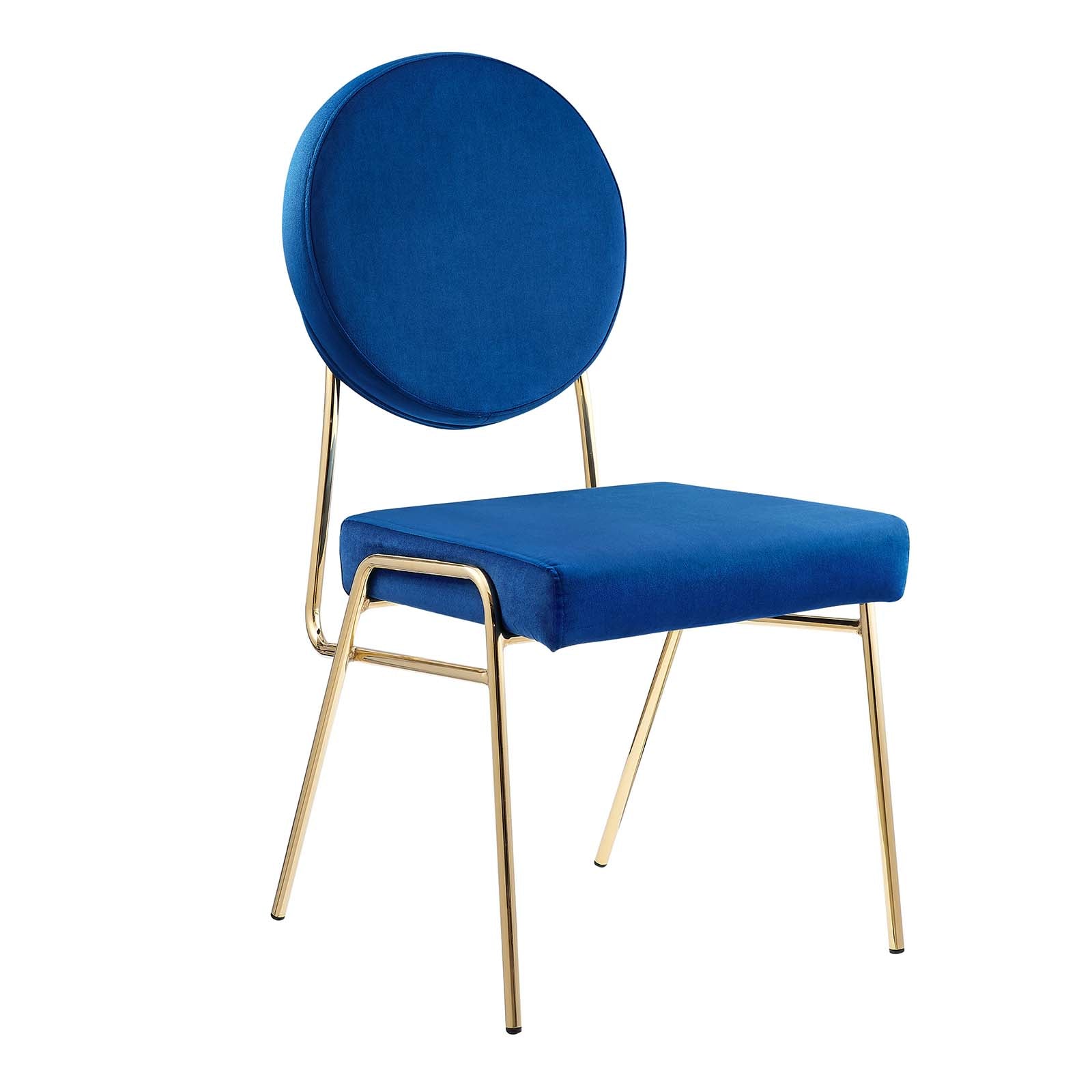 Craft Performance Velvet Dining Side Chairs - Set of 2 By Modway - EEI-6581 | Dining Chairs - 4
