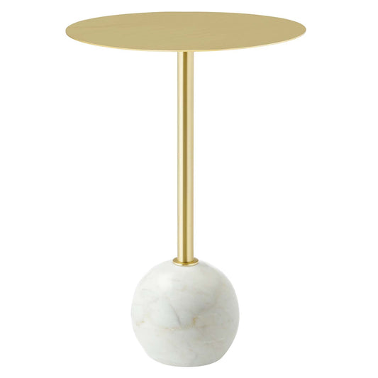 Aliza Round Acacia Wood Side Table By Modway - EEI-6606 | Side Tables - 2