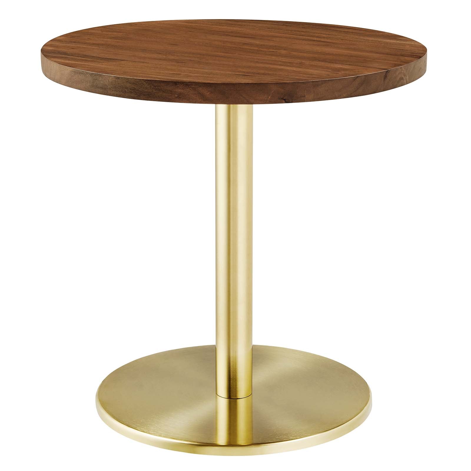 Viva Round Acacia Wood Side Table By Modway - EEI-6610 | Side Tables | Modishstore - 2