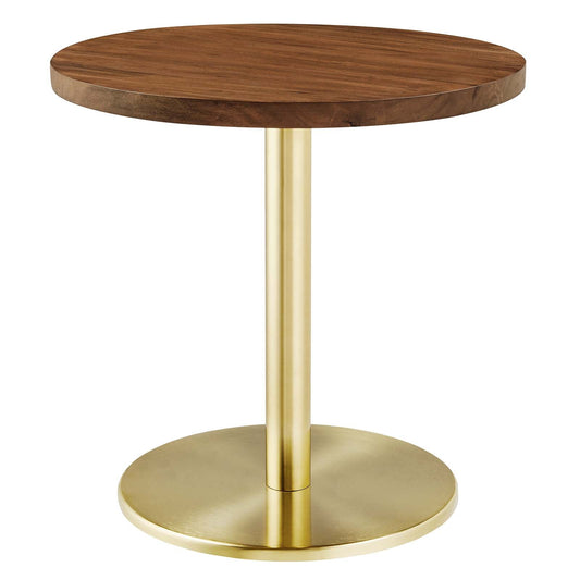 Viva Round Acacia Wood Side Table By Modway - EEI-6610 | Side Tables | Modishstore - 2